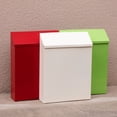 thumbnail image 3 of Buzón de sugerencias de hierro creativo, sencillo, con cerradura, buzón de pared, caja de hierro, buzón americano pastoral, decoración europea y americana, 3 of 6