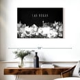 thumbnail image 3 of Elephant Stock Black And White Las Vegas Wall Art - Horizontal Canvas Wall Art - Living Room Wall Decor - City Canvas - Black And Gray Decor - 36" x 24", 3 of 8