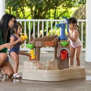 Step2 Pump & Splash Discovery Pond Sand & Water Table for Toddlers