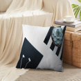thumbnail image 4 of LALILO Throw Pillow Covers Monochrome Stripes Black Book With Cushion Cover 18" x 18", 1528 Pack, 4 of 6