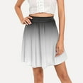 thumbnail image 4 of Sngxgn Womens Midi Skirt High Waisted Solid Dress Elegant Skirts(Grey,XXL), 4 of 6