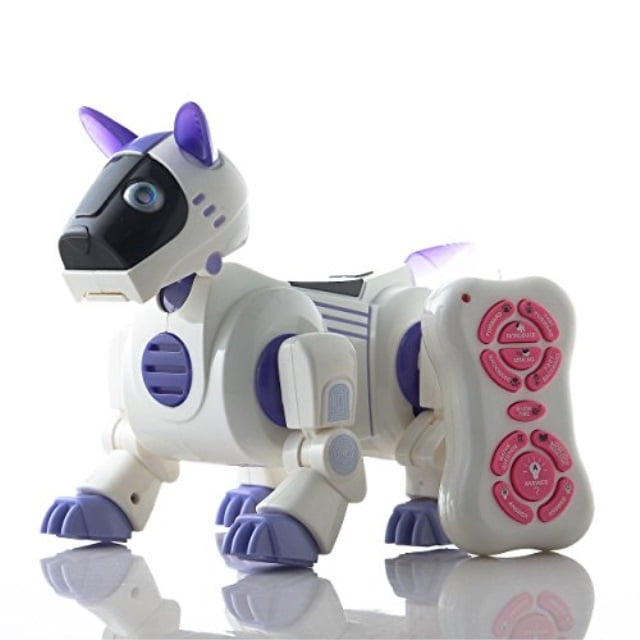 talking robot dog
