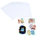 thumbnail image 3 of Sticker Printer Paper, Holographic Sticker Paper Transparent Laser 20 Sheets  for Inkjet Printer, 3 of 8