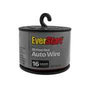 EverStart 16-Gauge Auto Wire, Red Wire, 30 feet, Light Swith to Fuse Block or Relay for Car.