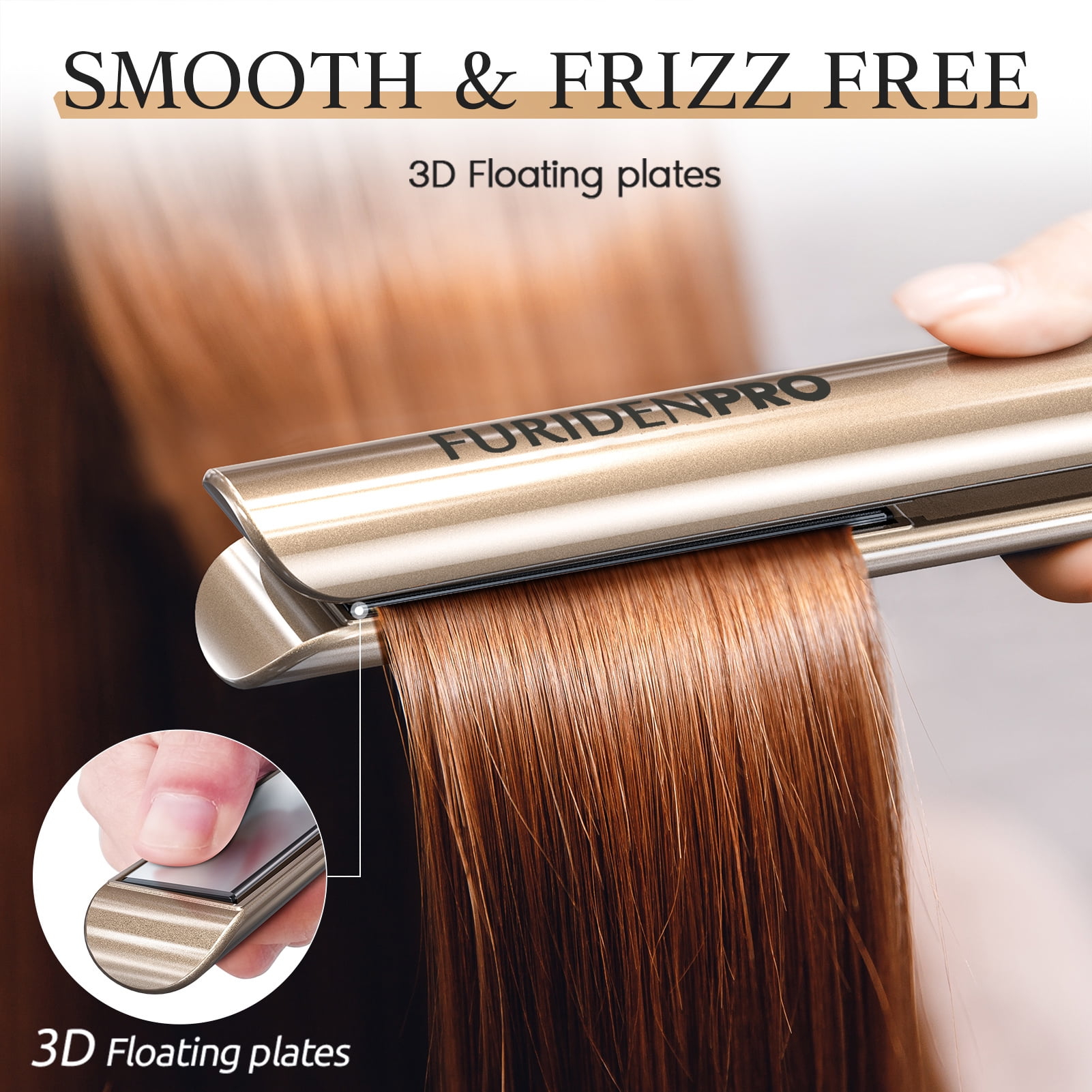 FURIDEN 2 in 1 Hair Straightener and Curler Flat Liberia Ubuy