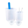 thumbnail image 1 of 8PCS DIY Silicone Resin Measuring Cups Tool Kit 100 & 250mL Measure Cups Mixing  Spoon for Epoxy Resin Mixing Molds Jewelry Making for Adults Beginner, 1 of 7