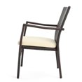thumbnail image 2 of GDF Studio Able Outdoor 7 Piece Wicker Dining Set, Multibrown with Crème Cushions, 2 of 15