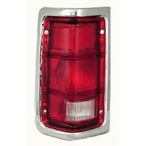 KAI New Standard Replacement Driver Side Tail Light Lens, Fits 1988-1993 Dodge Fullsize Pickup
