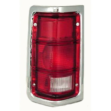 KAI New Standard Replacement Driver Side Tail Light Lens, Fits 1988-1993 Dodge Fullsize Pickup