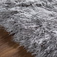 thumbnail image 3 of Dalyn Impact Area Rug IA100 Ia100 Silver Silver Shag Plush 2' x 3' Rectangle, 3 of 12