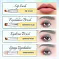 thumbnail image 5 of Travel Lip Eye Bru Set - Portable S Eye Brow Makeup B Include Lip Brush, Eye Brows, Brush, Spon Eye, 5 of 5