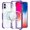 Purple, variant on iPhone 16 6.1” Tough Acrylic Case - Red