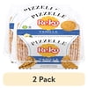 (2 pack) Reko Pizzelle Vanilla Waffle Cookies, Baked, Single pack, 5.25 oz, 150g