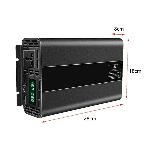 Car Inverter 4000W 5000W Pure Sine Wave Inverter Power DC 12V ,Rapid Cooling with Minimal Noise