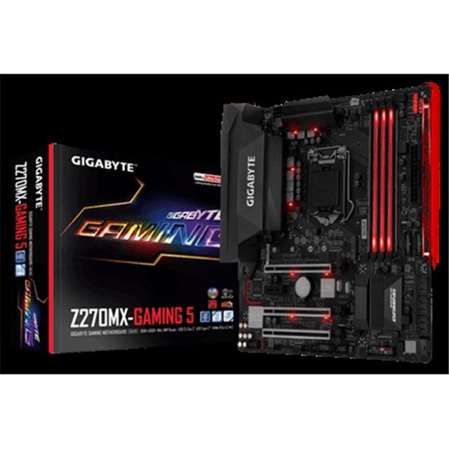 Gigabyte GAZ270MXGAMING 5 Intel Z270 Micro ATX Motherboard