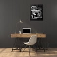thumbnail image 4 of Aledanda 20x24 Black Modern Framed Museum Art Print Titled - Classic Car III, 4 of 5