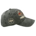 thumbnail image 5 of Minjewel Unisex 250th USA Anniversary Adjustable Hat Patriotic Vintage Baseball Cap Distressed Washed For July 4th Celebration,Army Green, 5 of 7