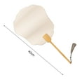 thumbnail image 2 of CSChome Ventilateur Rond d'Été Blanc Portable avec Pompons Style Chinois Accessoires de Danse, 2 of 7