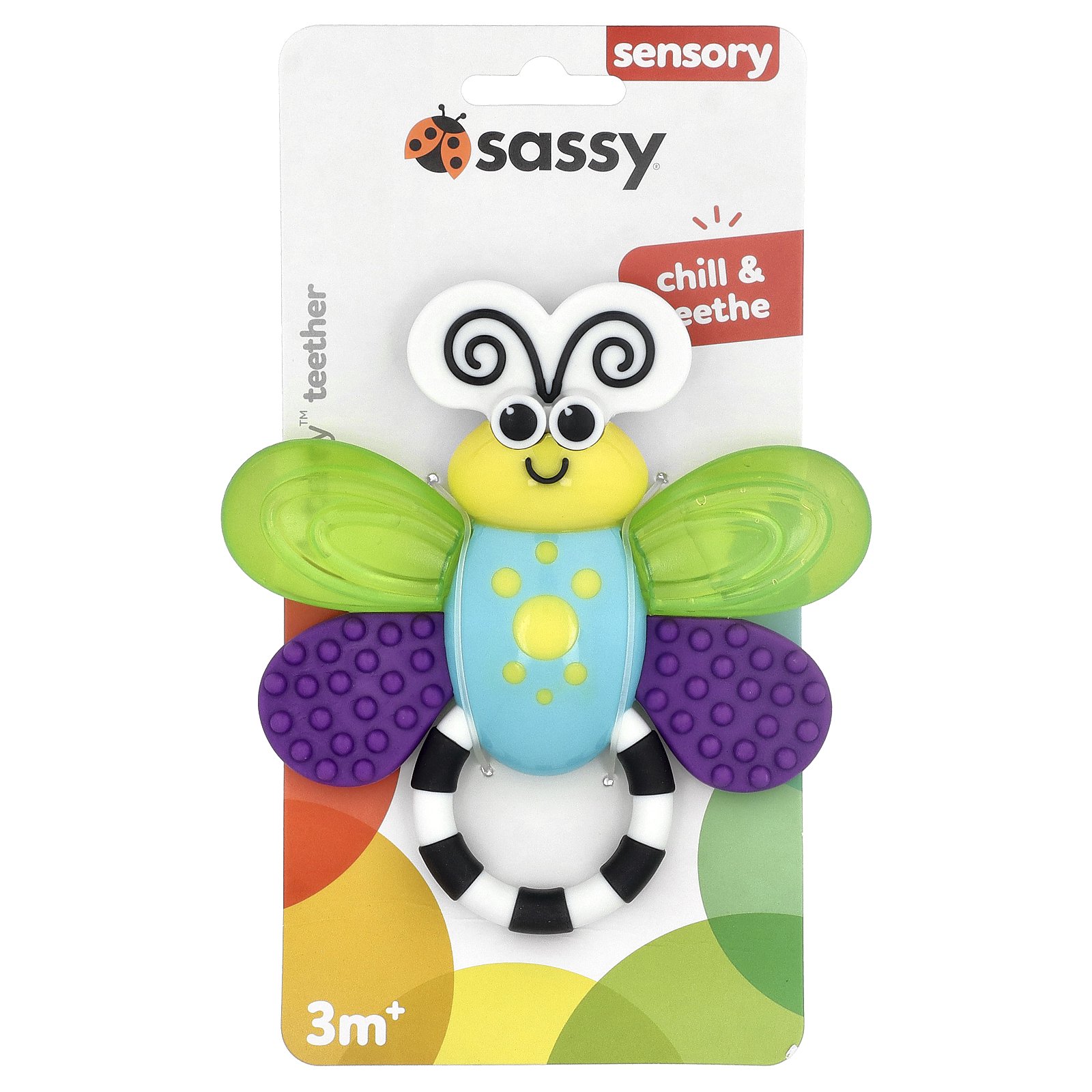 Flutterby Teether, PartNo S80106, by Sassy14 Llc, Baby Goods, Baby & Toddler - T