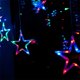 thumbnail image 5 of Luz decorativa estilo cadena de estrellas de 138 LED para decoraciones de fiestas de bodas, 5 of 9