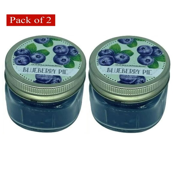 3 Ounce Barkery Shop Rasberry Tart Wick Mason Candle (Pack of 2)