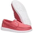 thumbnail image 4 of HEYDUDE Women Wendy Cru Stretch Canvas , Washed Red, 12, 4 of 6