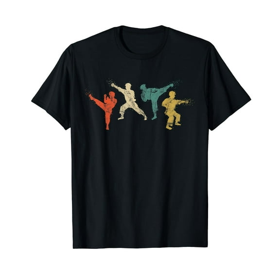Vintage Martial Arts T-Shirt Kids And Adults Karate Shirt