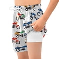 thumbnail image 4 of joogoo Cartoon Motorbikes Boys Swim Trunks Beach Swimsuit Shorts Boxer 4T, 4 of 8