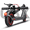 Black-red, variant on OBX OBX 350W Electric Scooter for Adults: 18 MPH, 16 Mile Range, 8.5" Solid Tires, Foldable Portable E-Scooter for Commute