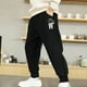 thumbnail image 2 of Odeerbi 8-15 Años Niños Algodón Pantalones de Deporte Deportivo Entrenamiento Pantalones de Jogger Lindos Joggers Informales Impresos, 2 of 5