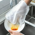 thumbnail image 3 of Fiudx Guantes de Limpieza Lavables, de Fibra No Tejida, Potente Descontaminación, Reutilizables, Multiusos para Cocina, Ventanas, Suelos y Oficina. Juego de 10 Unidades, Suaves y Duraderos., 3 of 6