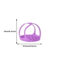 thumbnail image 4 of Silicone Steamer Basket For Rack Lifter With Handles Home Sling, 4 of 4