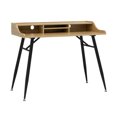 thumbnail image 1 of Studio Designs Woodford 45 Pouces de Large Table de Bureau à Domicile avec Étagère, Frêne, 1 of 8