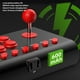 thumbnail image 4 of Joystick De Lucha Inalámbrico , Controlador De Juego De Lucha De Arcades Clásicos Universales, Compatible Con Turbo Y Macro, Compatible Con Wins, SteamDeck, NeoGeo, 4 of 7