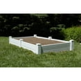 thumbnail image 2 of DuraTrel 4' x 8' White Vinyl Raised Garden Bed, 2 of 5