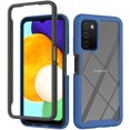 thumbnail image 1 of CoverON For Samsung Galaxy A03s Case, Military Grade Full Body Rugged Slim Fit Clear Phone Cover, Navy Blue, 1 of 7