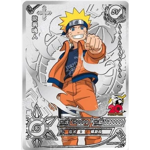 Tarjeta KAYOU Naruto SV Minato Obito Kakashi, puerta de agua, tarjeta dorada y plateada, tarjeta rara de colección de Nohara Rin