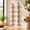 Brown-2, variant on White 1 Wall-Mounted Narrow Space Coffee Mug Rack Storage Holder