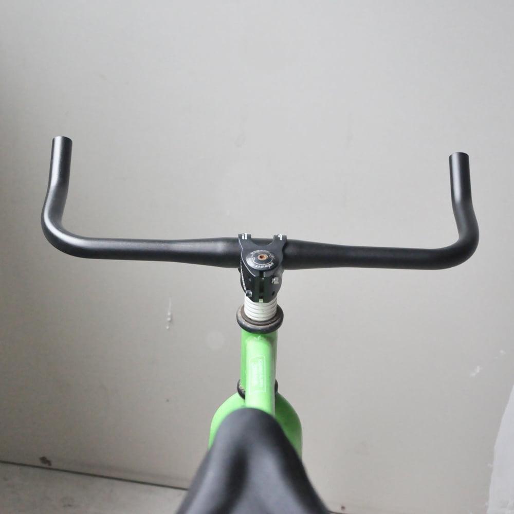Upanbike Bike Bullhorn Handlebar Aluminum Alloy Bar 31.8mm Width 400mm 440mm for Fixed Gear Bike Road Bike Walmart