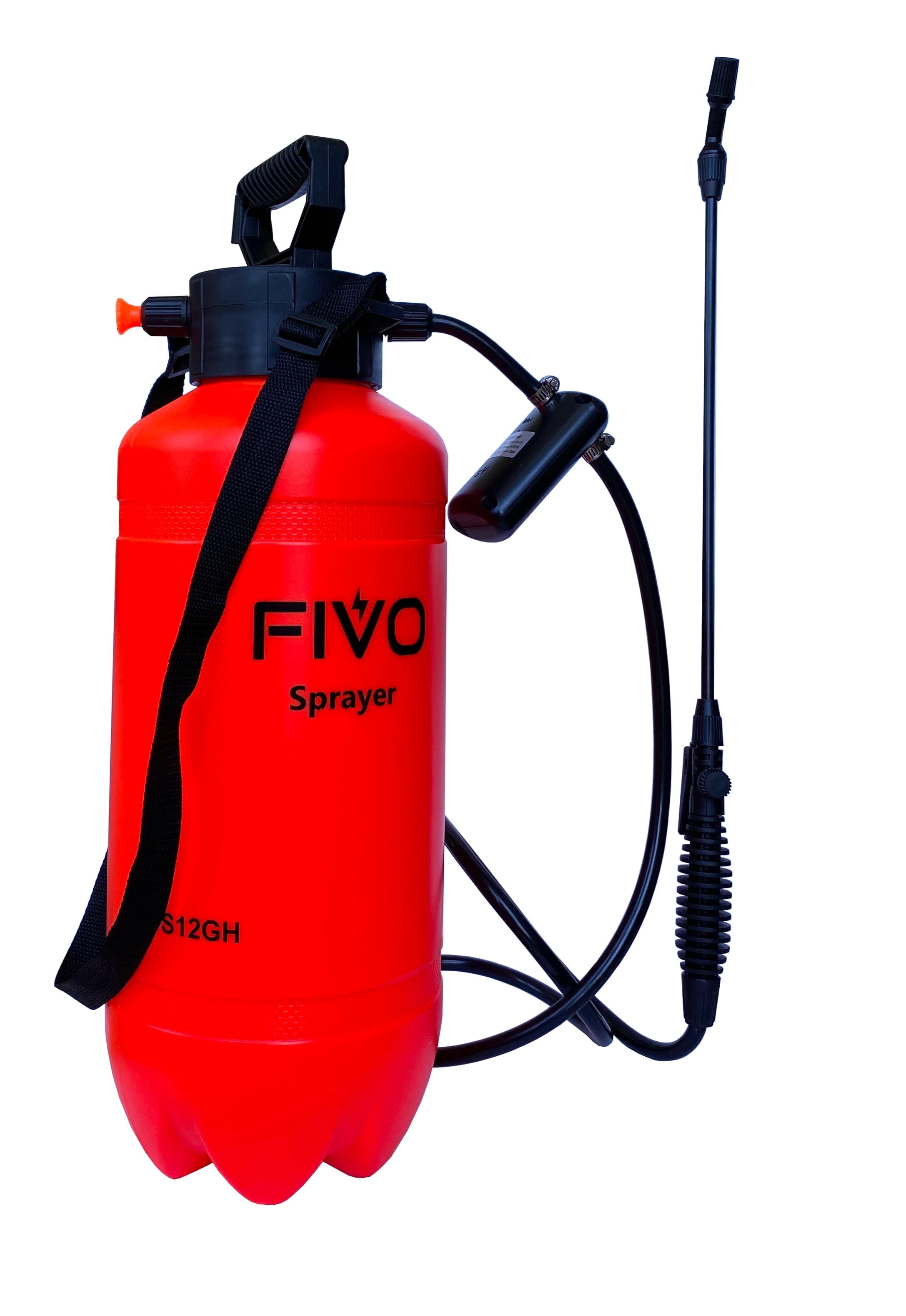 FIVO 2 Gallon Sprayer with Rechargeable Battery Powered Electric Pump for Lawn and Garden