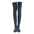thumbnail image 3 of Women's Thickened Warm Knee Socks Thick Socks Thigh High Tube Stockings Woman Socks Adult Low Cut Fall Socks Socks for Elderly Edema Socks for Men Sock Aid Girly Socks Socks Size Girl Socks 6 Years, 3 of 4