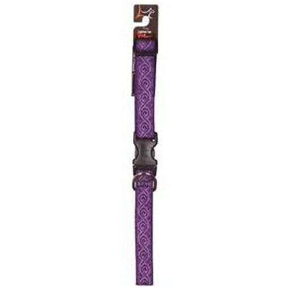 Lupine 223734 1x 16-28 in. Jelly Roll Adjustable Dog Collar