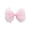 Blush Pink, variant on Organza Cloud Bow Hair Clip for Girls – 1 Pack - Summer Crystal