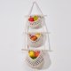 thumbnail image 3 of Stay Neat and Tidy with a Sturdy and Easy to Clean 3 Tier Hanging Fruit Basket, 3 of 11