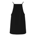 thumbnail image 2 of Fgnfyis Womens Tops Women's Summer Solid V Neck Tank Tops Sleeveless Loose Casual Women Tank Tops Black S, 2 of 4