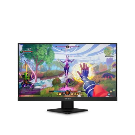 OMEN 25i Gaming Monitor, 1080p IPS FHD Display, 165Hz with 1ms Response Time, VESA HDR 400, NVIDIA G-SYNC Compatible, AMD FreeSync Premium Pro, VESA Mounting, Console Compatible, Eyesafe Screen
