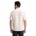 thumbnail image 3 of Cafe Luna Men’s and Big Men’s Geometric Panel Print Short Sleeve Button-Down Shirt, S-5XL, 3 of 8