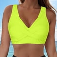 thumbnail image 2 of UAYOTSE Women's Black Push Up Bikini Top Twist Front Underwire Bathing Suit,Sizes S, 2 of 9