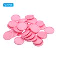 thumbnail image 3 of Uxcell 35mm Plastic Book Binding Discs Discbound Expansion Discs Round Binder Rings, Pink 33 Pack, 3 of 6