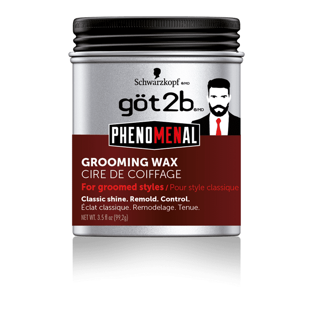 Got2b PhenoMENal Grooming Hair Wax, 3.5 Ounce
